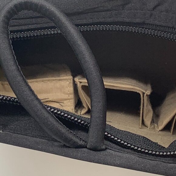 Saraye Black Curved Tatami Style Avi Purse Handmade Cambodia - Picture 8 of 11